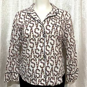 💗Victoria’s Secret Leopard Pajama Top